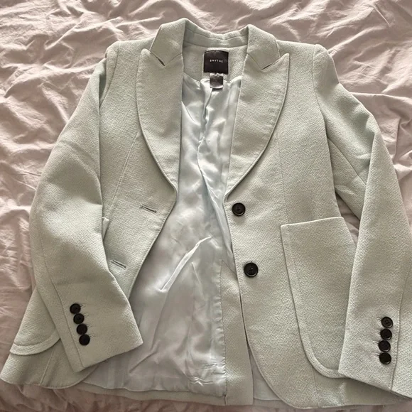 Smythe Light Blue Women's Blazer - Picture 5 of 7